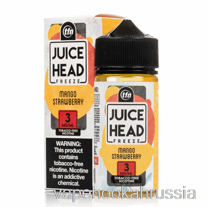 Vape Russia замораживание манго клубника - сок головка - 100мл 6мг